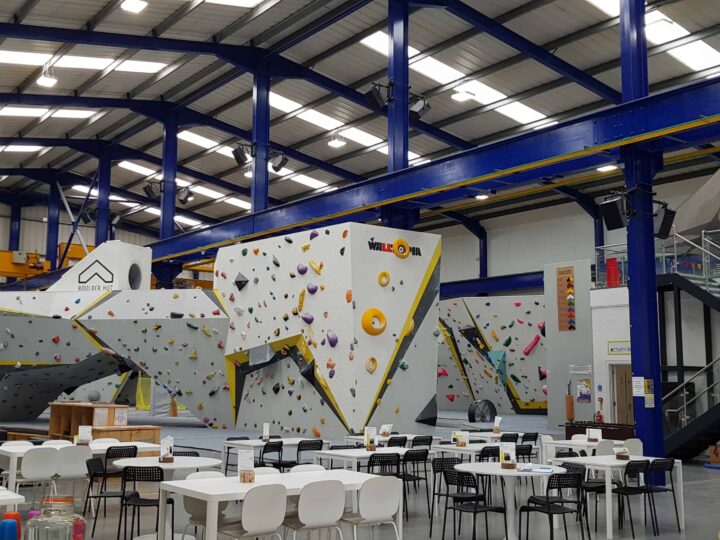Electric Infrared Heating For Climbing Centre